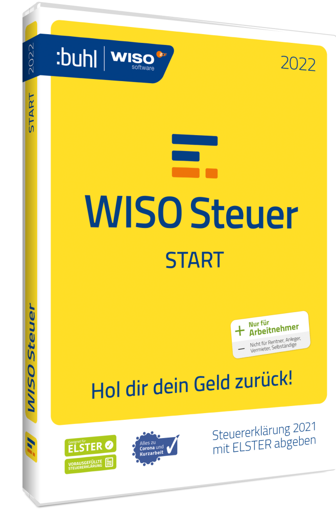 WISO steuer Start 2022 (für das Steuerjahr 2021) ESD