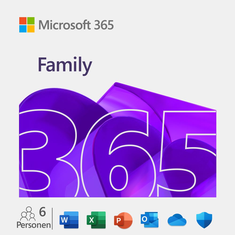 Microsoft 365 Family (6 User/Device - 1 Year) ESD