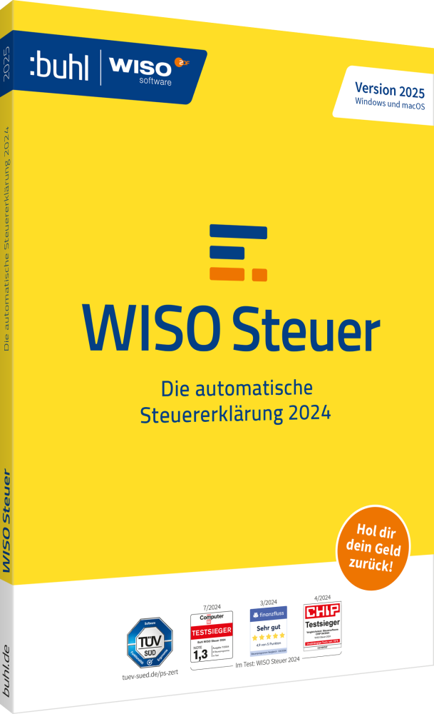 WISO Steuer 2025 (für das Steuerjahr 2024) ESD