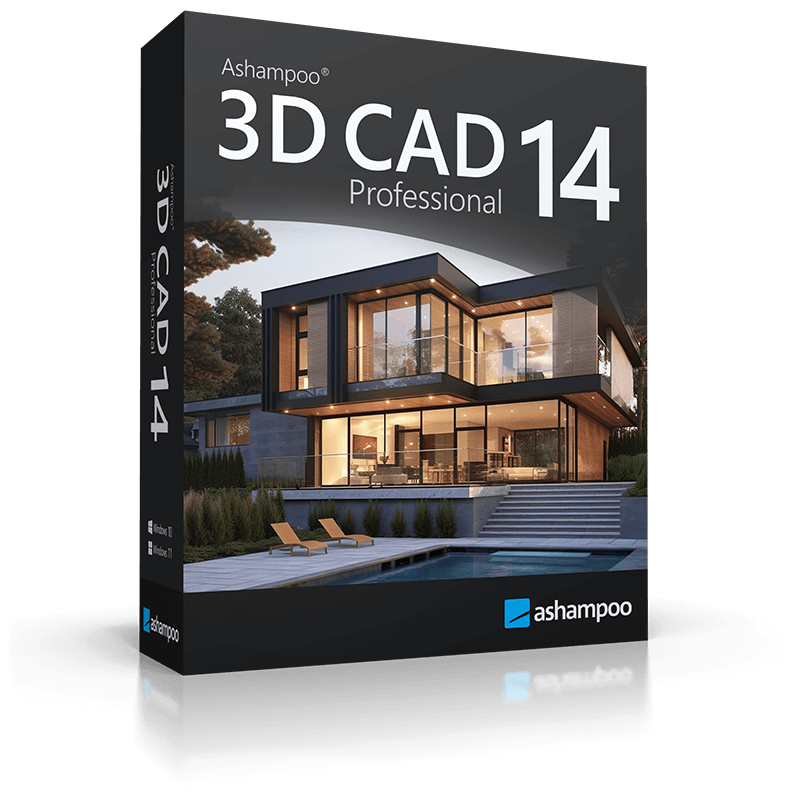 Ashampoo 3D CAD Professional 14 (1 PC - perpetual) ESD