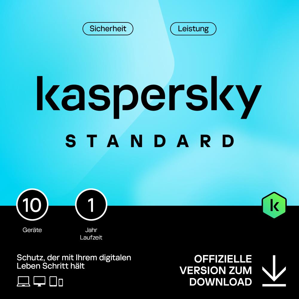 Kaspersky Standard (10 Devices - 1 Year) ESD