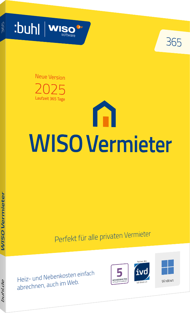 WISO Vermieter 365 (Version 2026) ESD