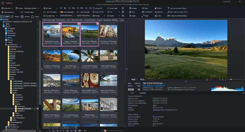 Ashampoo Photo Commander Pro 27 (1 PC - Lifetime) ESD