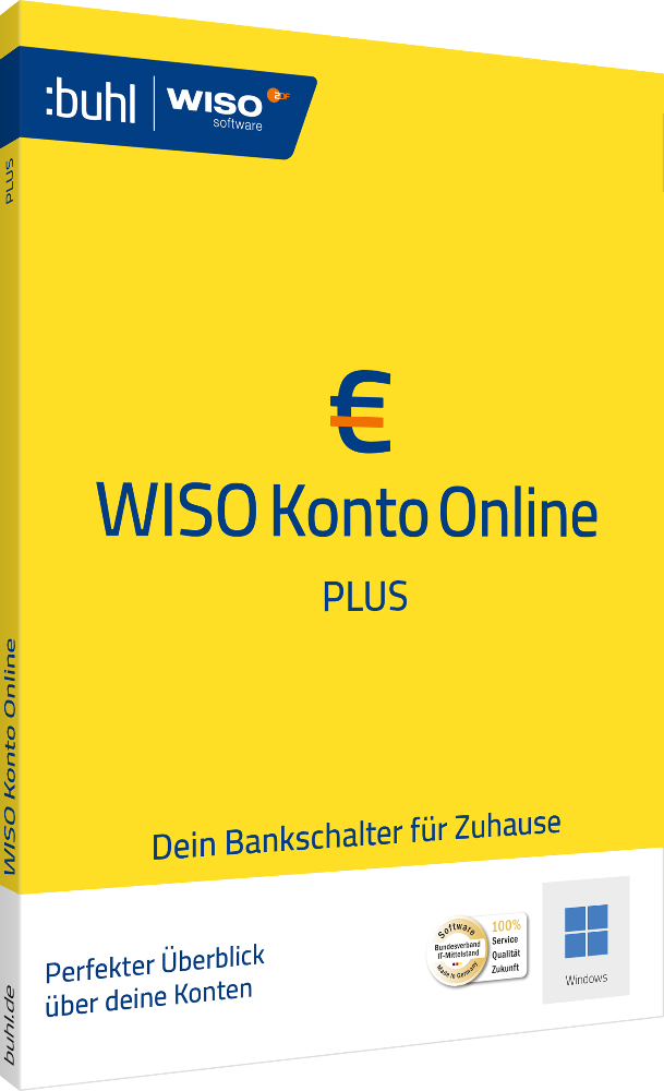 WISO Konto Online Plus 365 (Version 2026) ESD