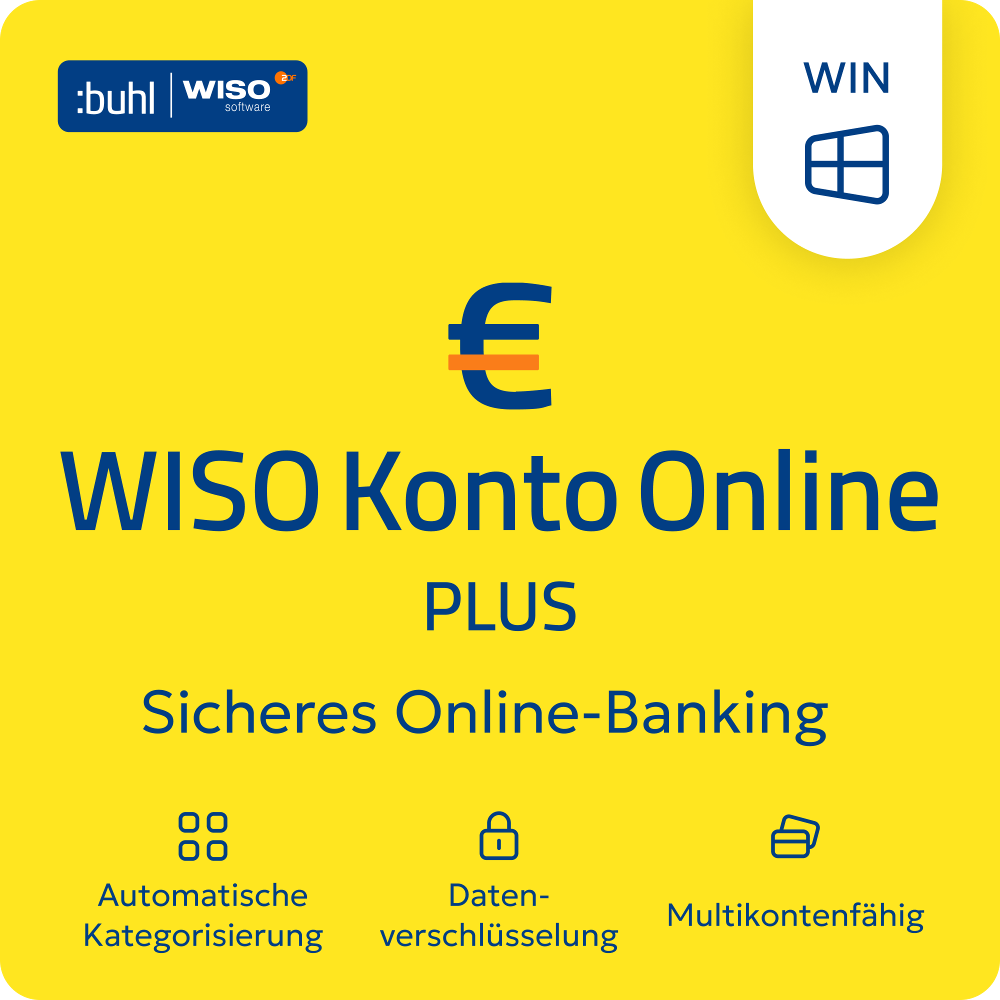 WISO Konto Online Plus 365 (Version 2027) ESD