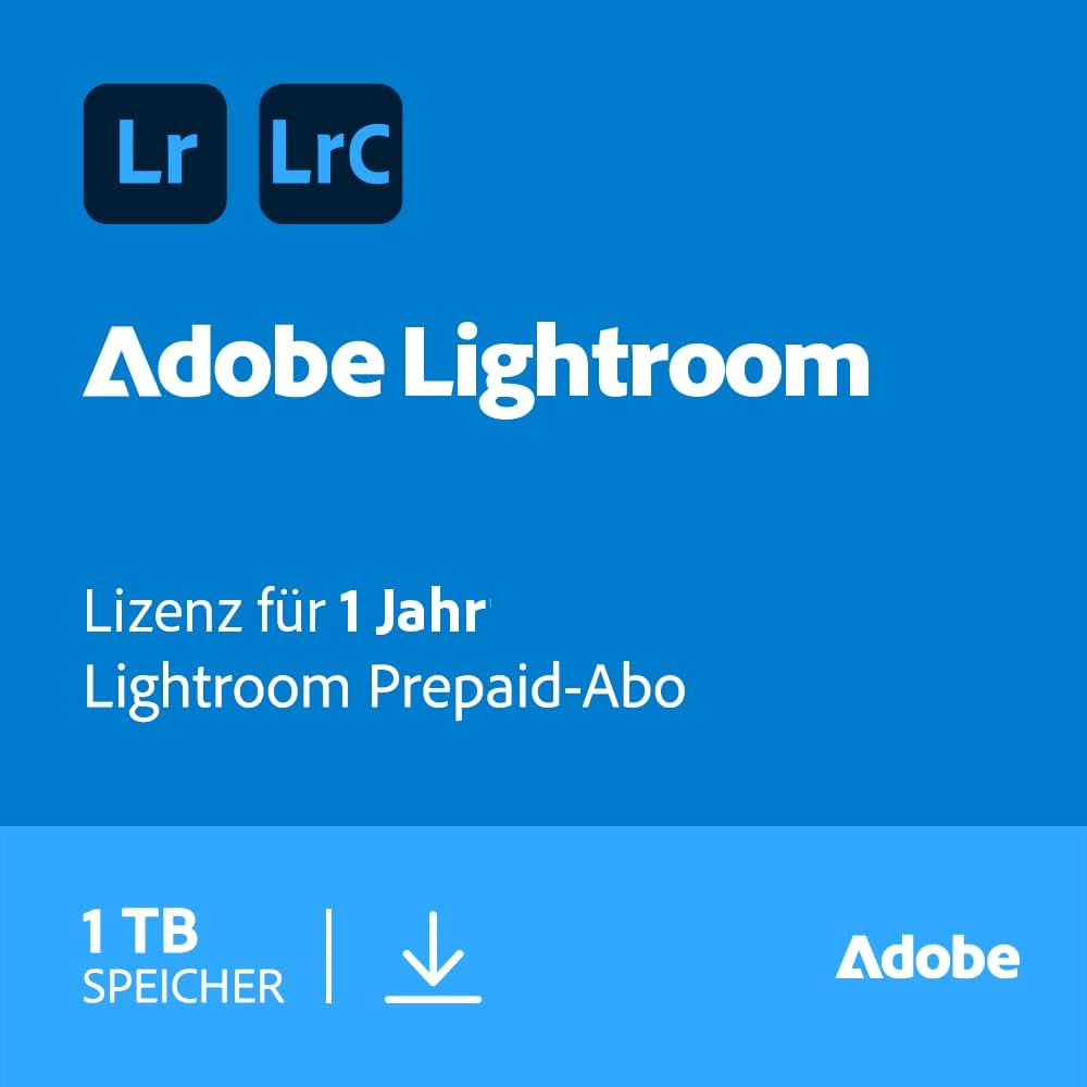 Adobe Lightroom CC (1 User - 1 Year) 1 TB ESD