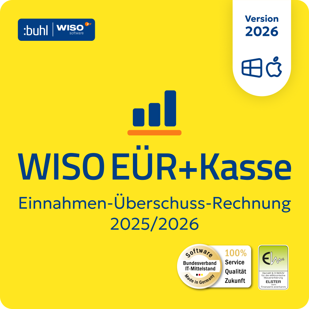 WISO EÜR & Kasse 2026 ESD
