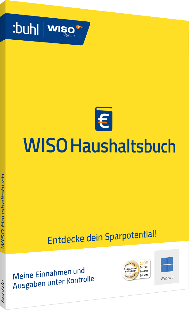 WISO Haushaltsbuch 2026 ESD