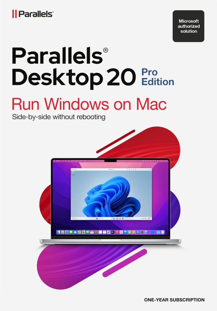 Parallels Desktop 20 PRO (1 MAC - 1 Jahr) ESD