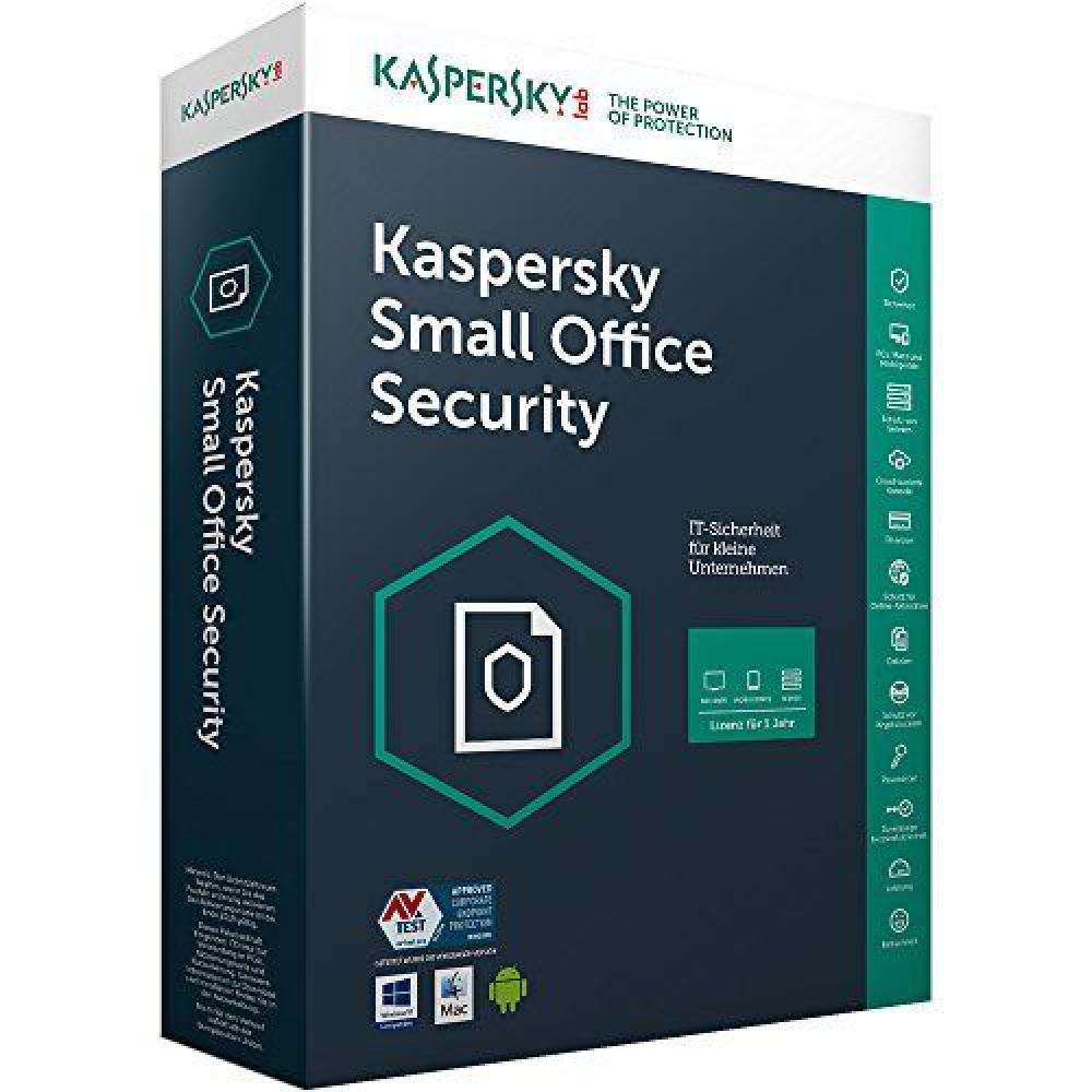 Kaspersky Small Office Security 8 (2 Server + 15 Device + 15 Mobile - 1 Jahr) ESD