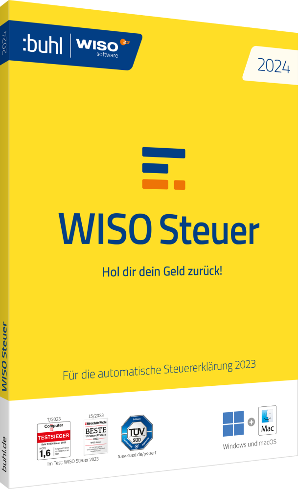 WISO Steuer 2024 (für das Steuerjahr 2023) ESD