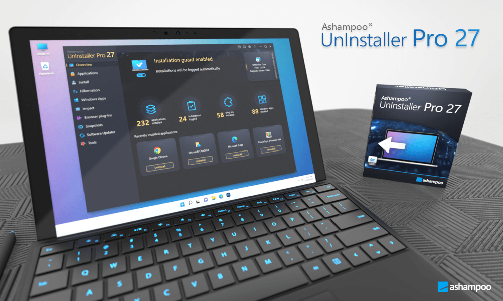 Ashampoo UnInstaller Pro 27 (1 PC - perpetual) ESD