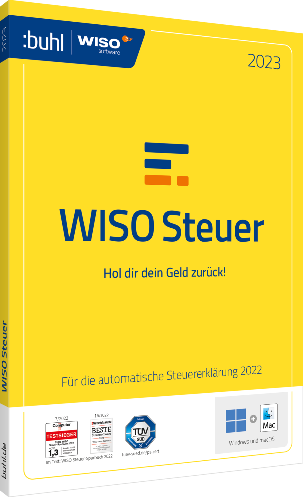 WISO Steuer 2023 (für das Steuerjahr 2022) ESD