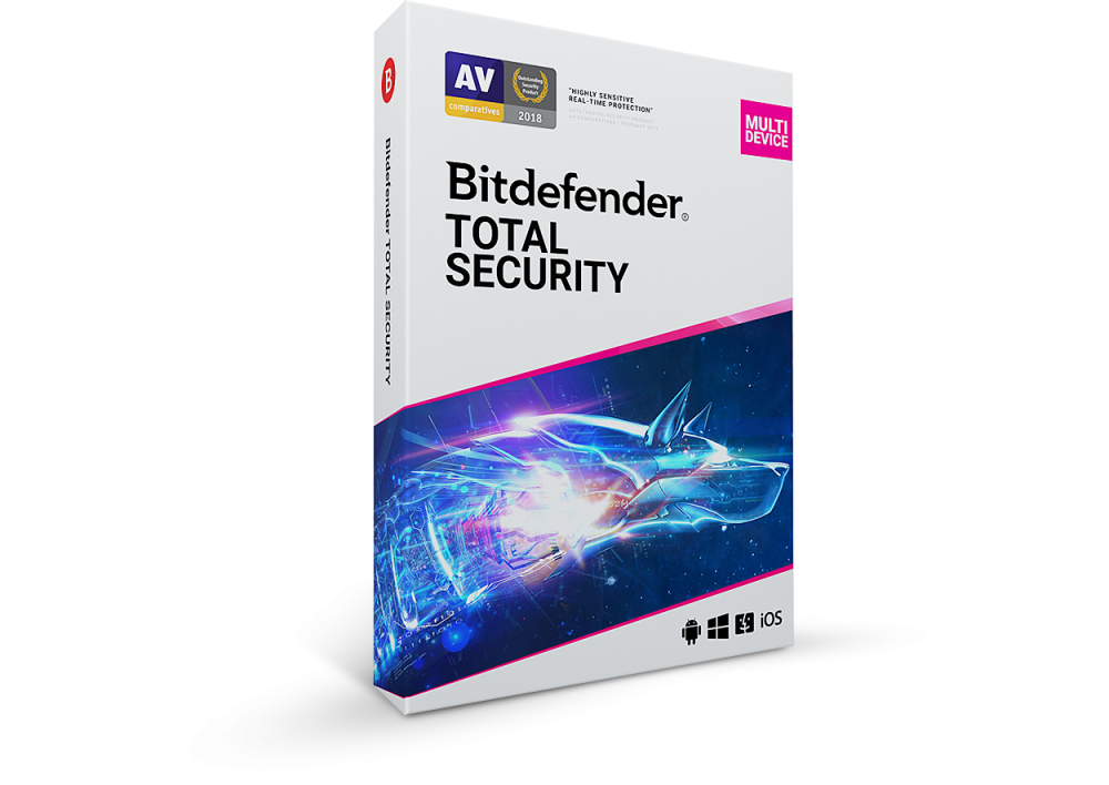 Bitdefender Total Security (3 Device - 1 Year) DACH ESD