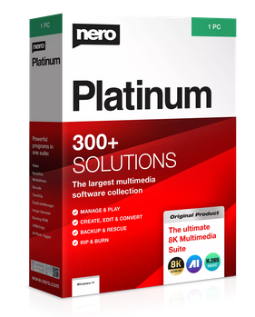 Nero Platinum Unlimited 2025 1 PC - Dauerlizenz ESD